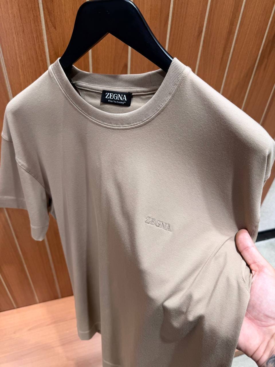 Zegna T-Shirt - White, Beige, Brown, Navy, Black