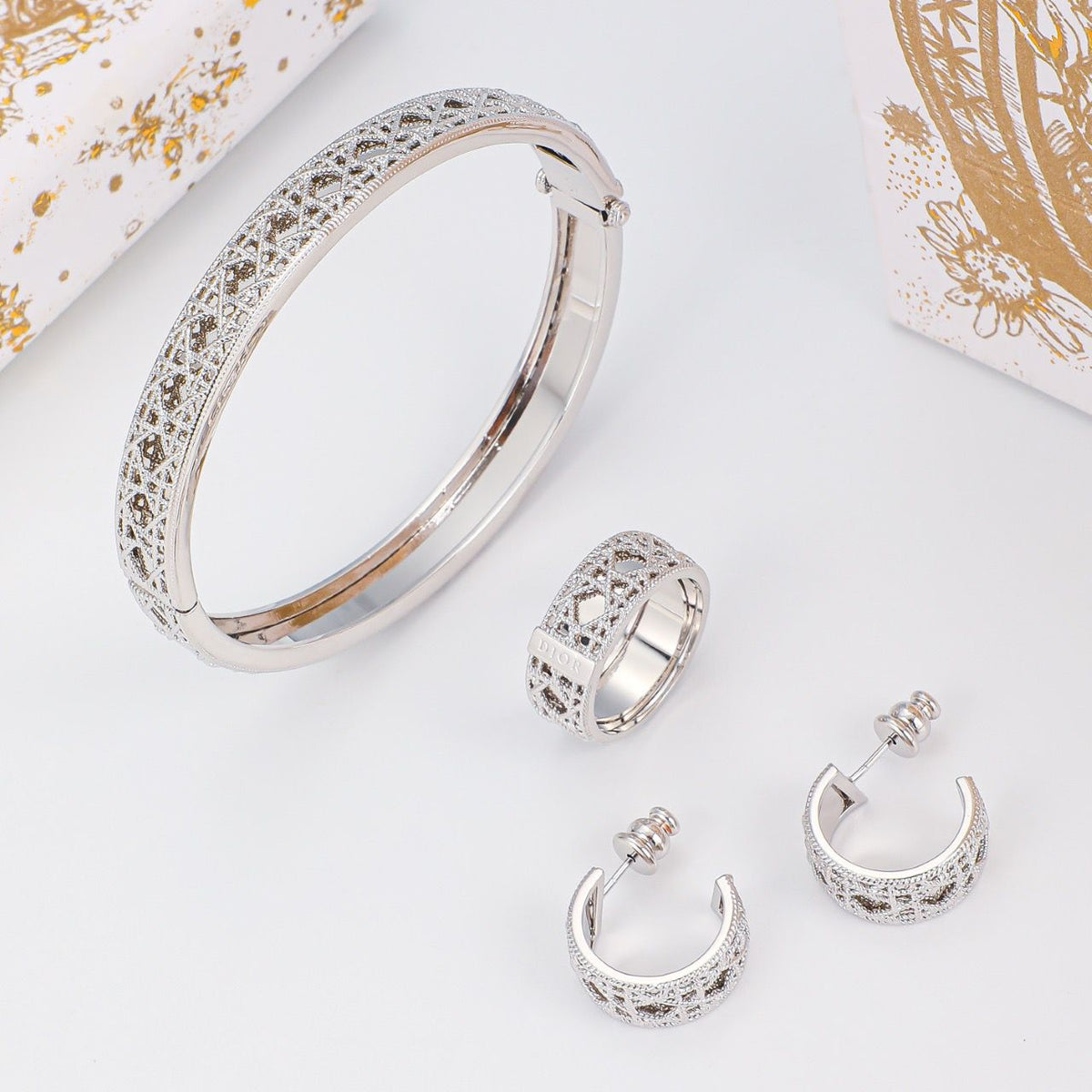 Dior Jewelry Set - Silver