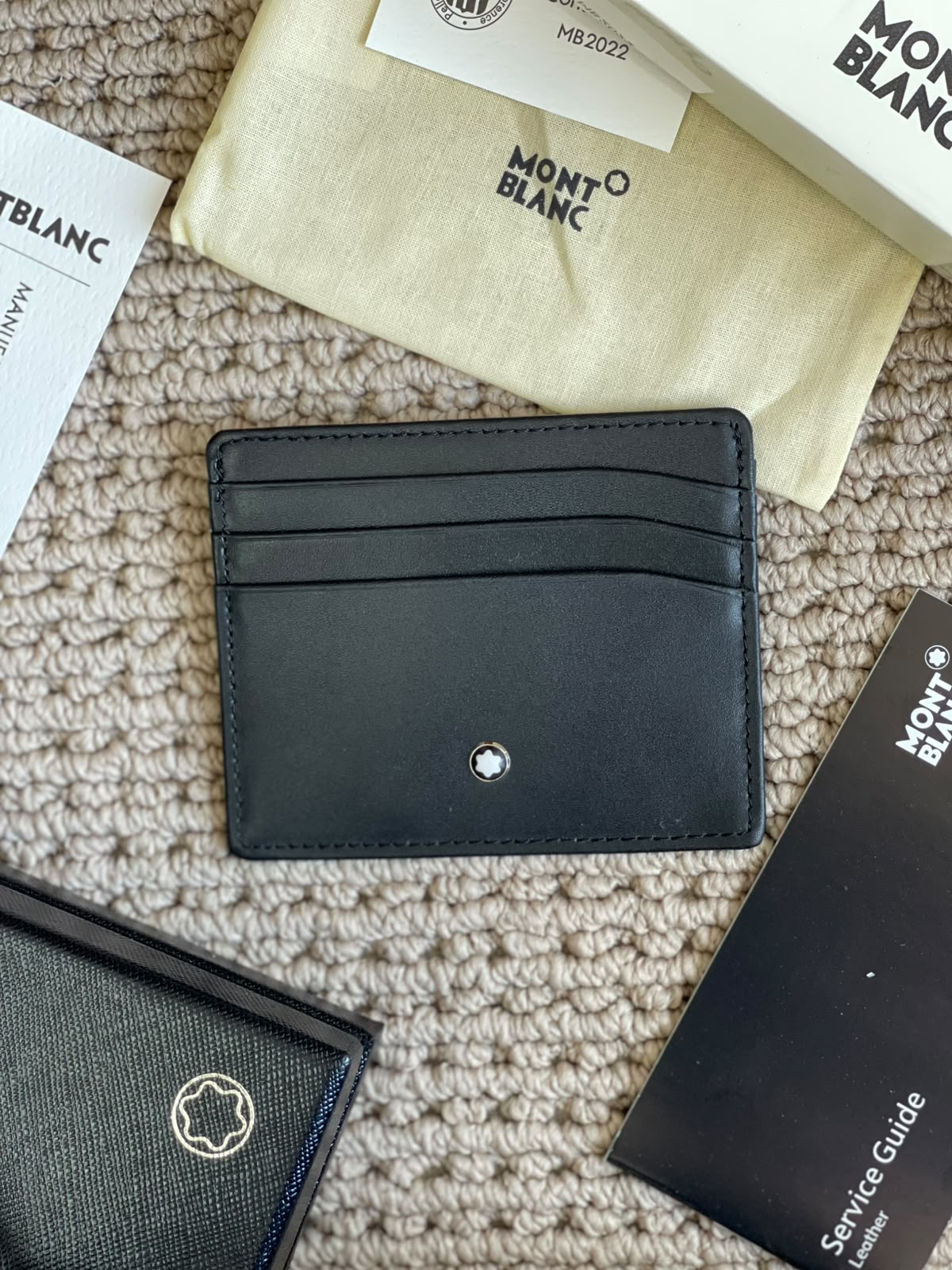 Montblanc Card Holder - Black