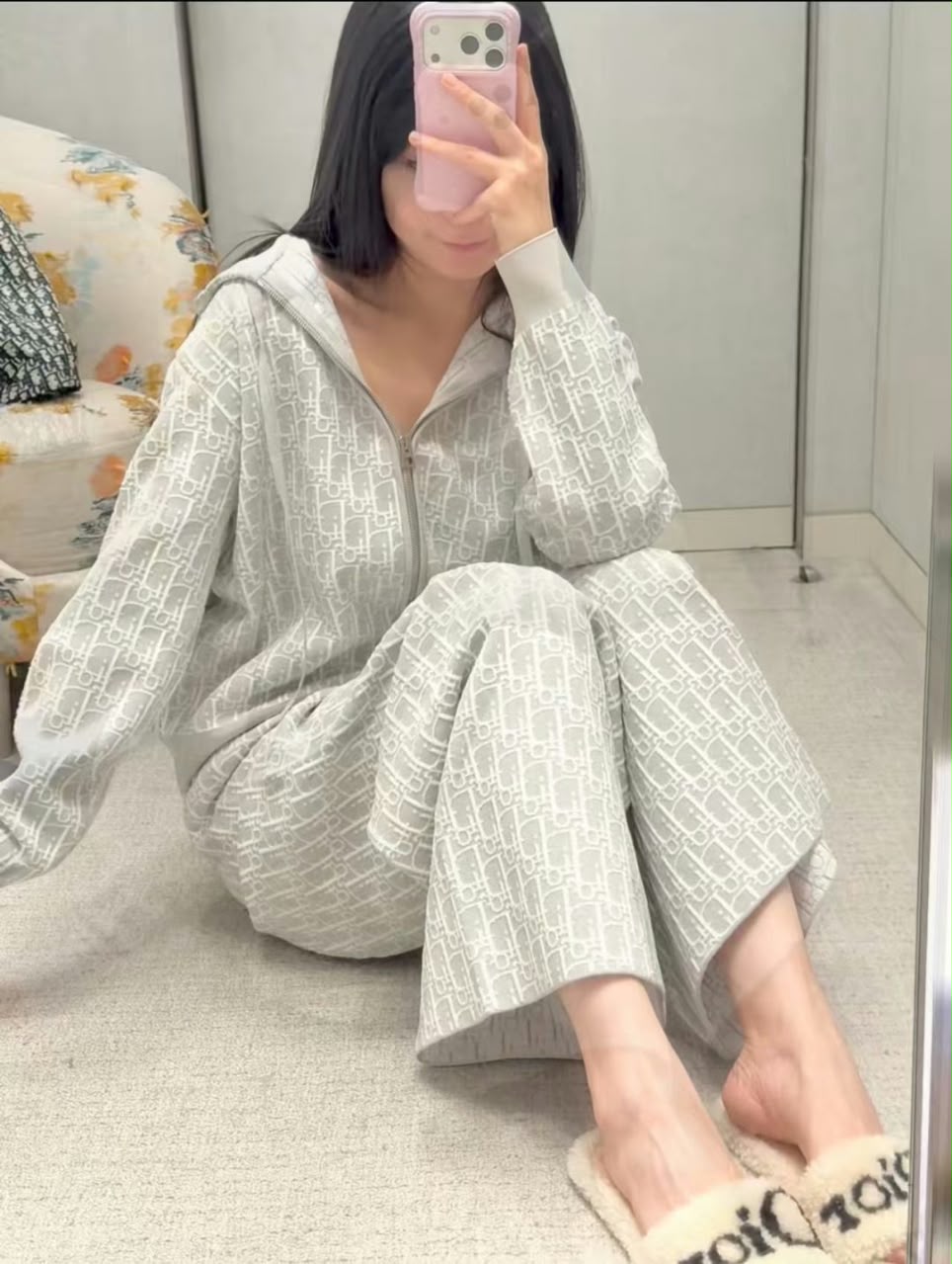 Dior Tracksuit - Grey Monogram