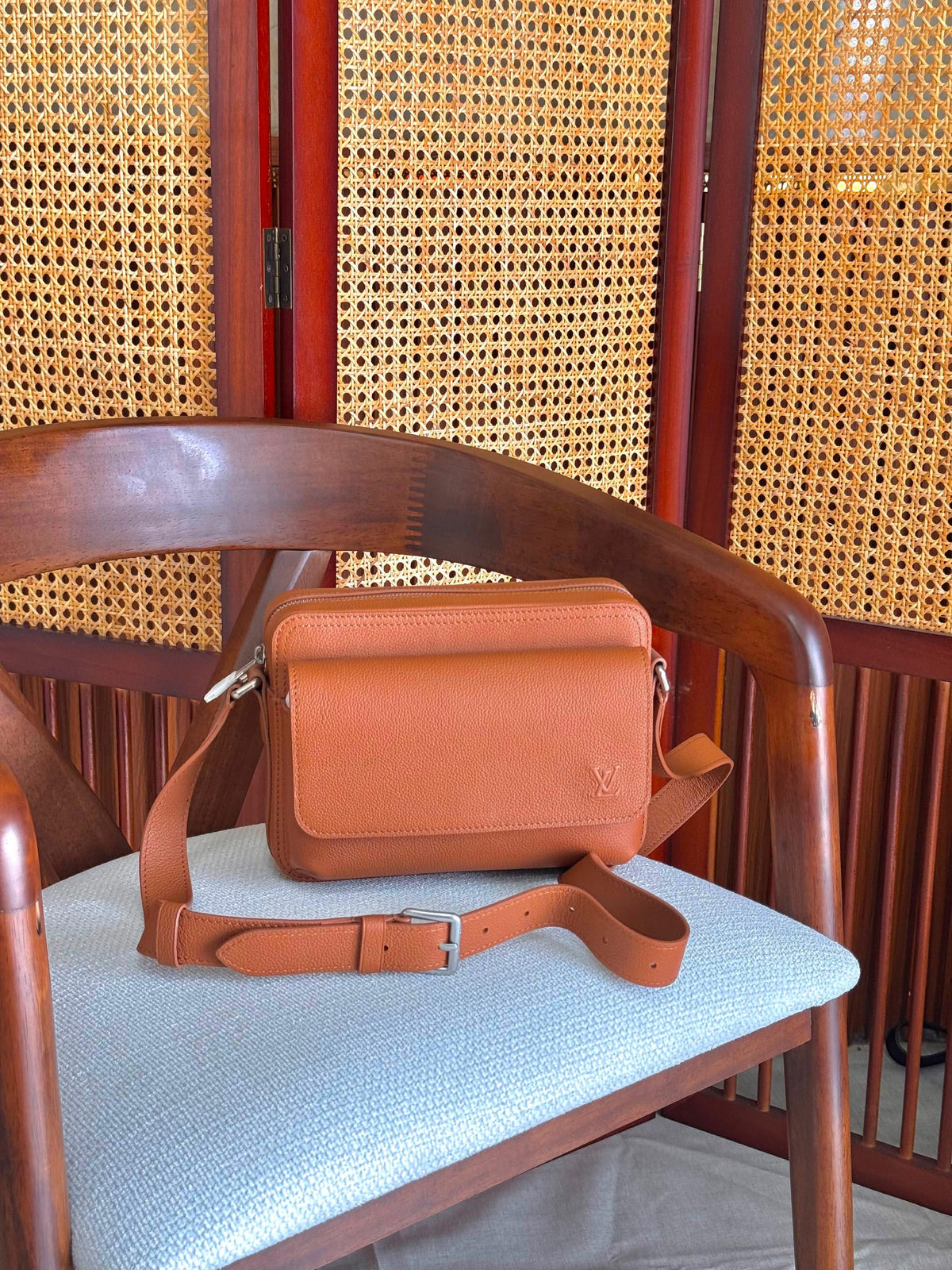 Louis Vuitton Flap Crossbody Bag - Brown