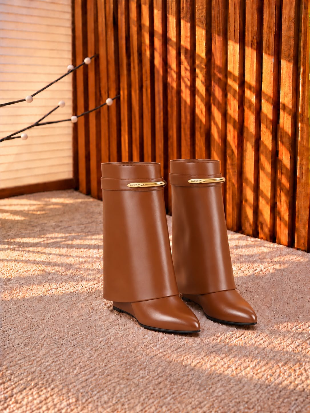 Givenchy Tall Boots - Brown