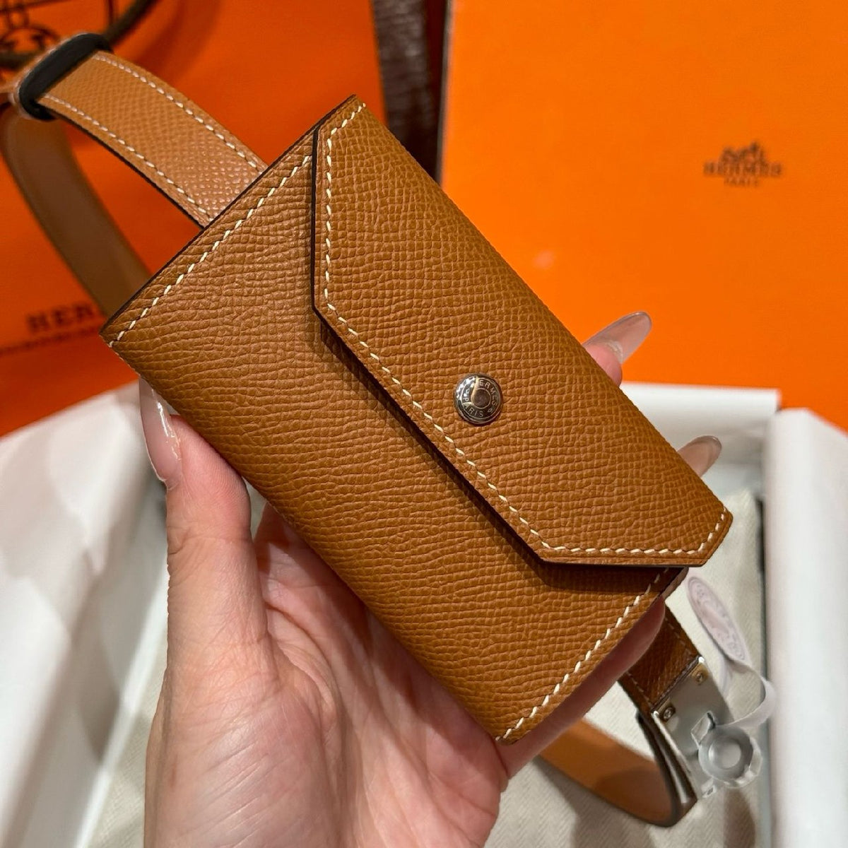Hermès Pouch Belt - Brown