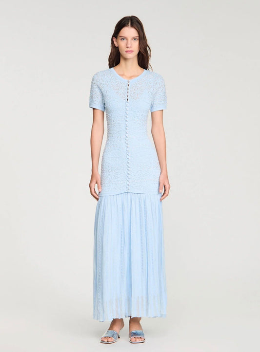 Sandro Dress - Light Blue