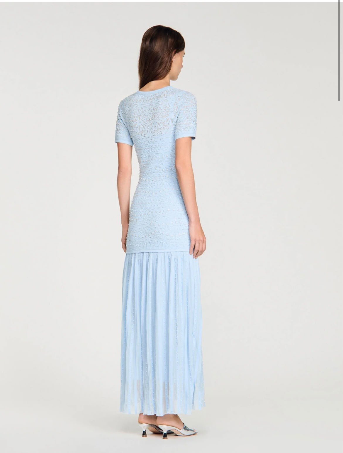 Sandro Dress - Light Blue