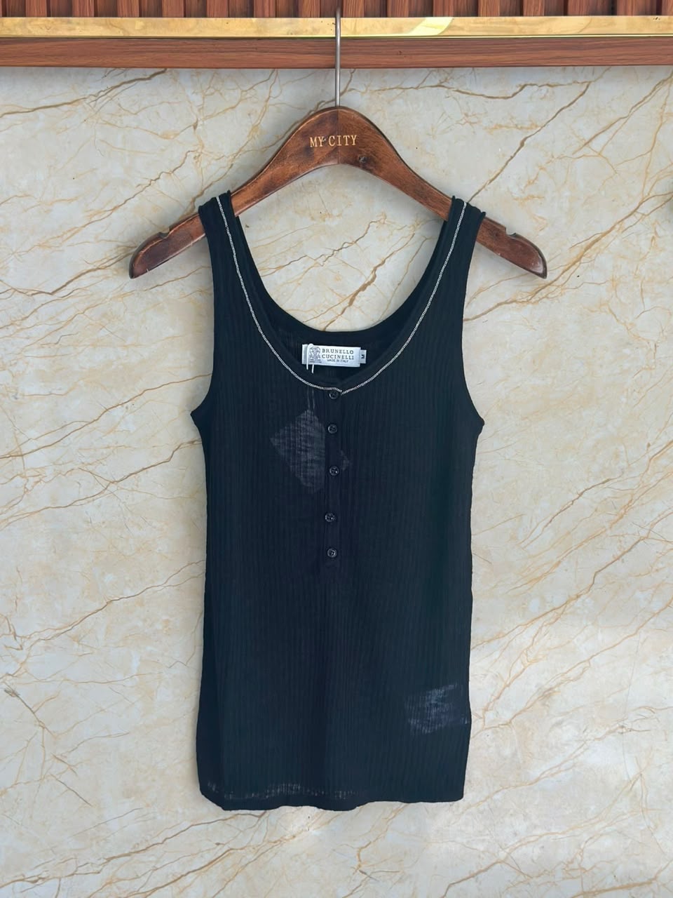 Brunello Cucinelli Tank Top - Black