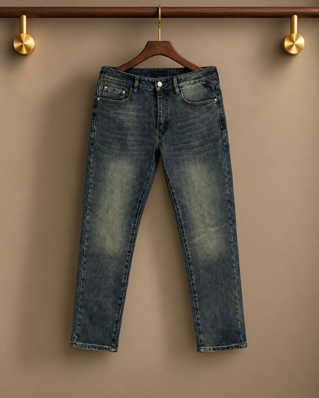 YSL Jeans Pants - Blue