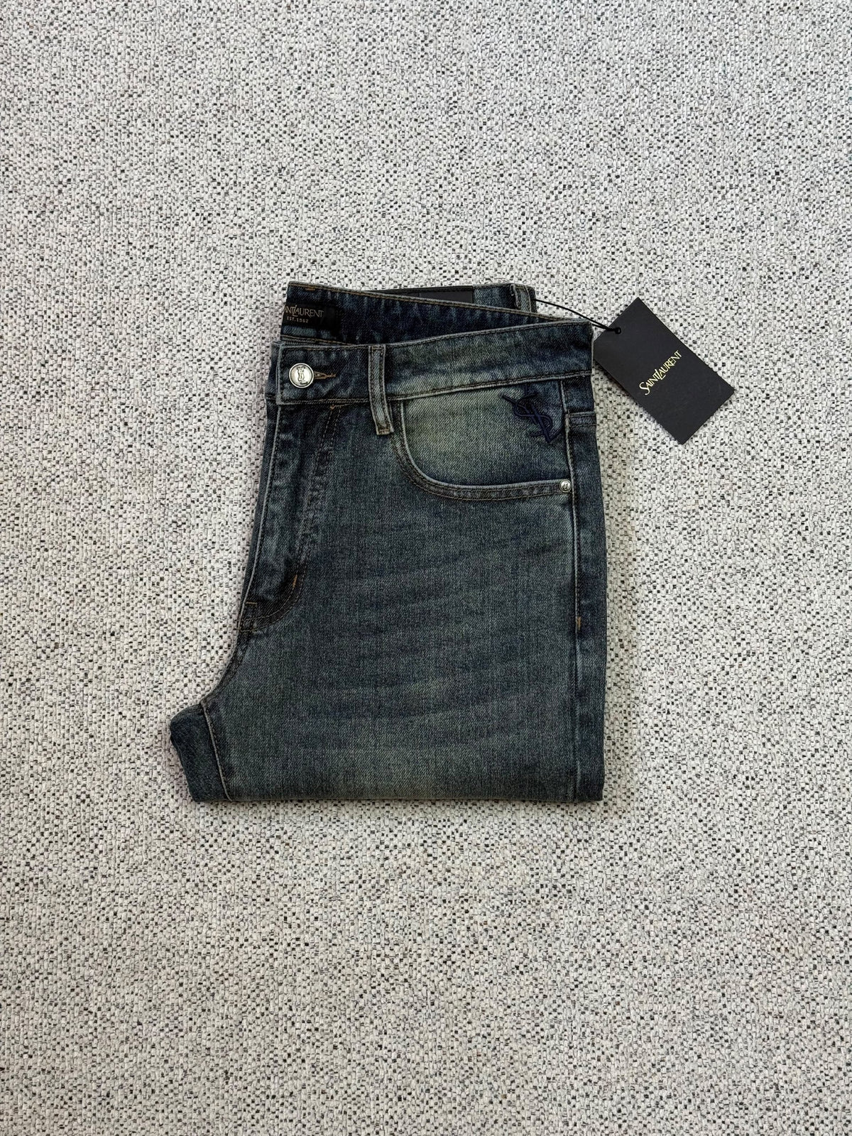 YSL Jeans Pants - Blue
