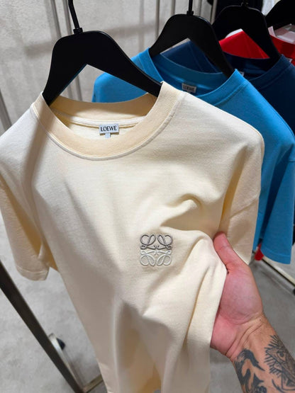 Loewe T-Shirt - White, Light Blue, Navy, Red