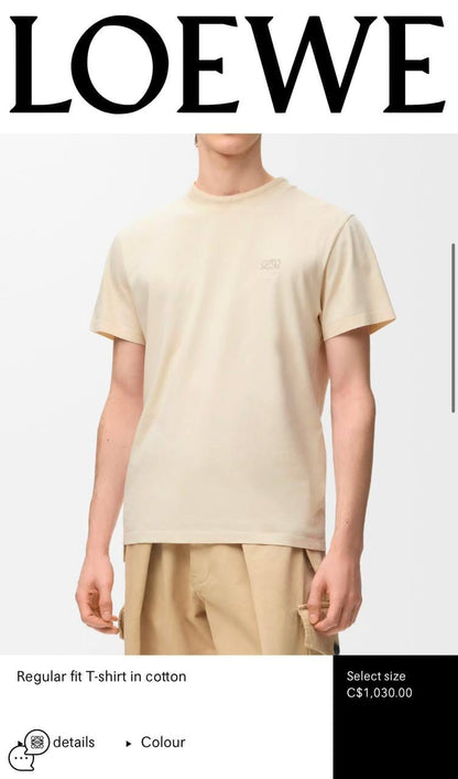 Loewe T-Shirt - White, Light Blue, Navy, Red