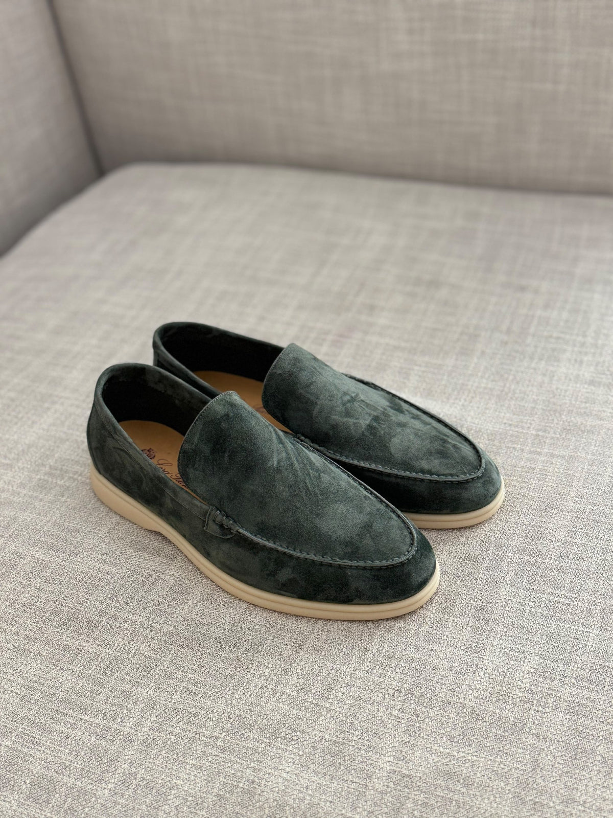 Loro Piana Summer Walk Loafers - Blue