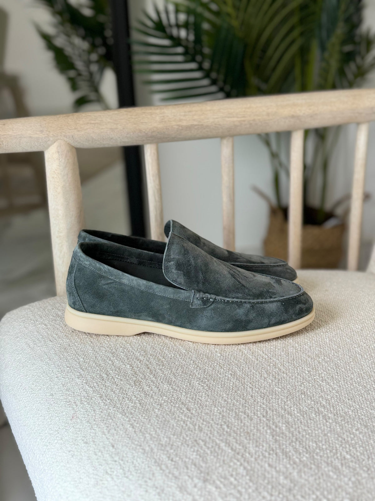 Loro Piana Summer Walk Loafers - Blue