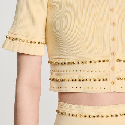 Sandro Long-Sleeve Set - Beige