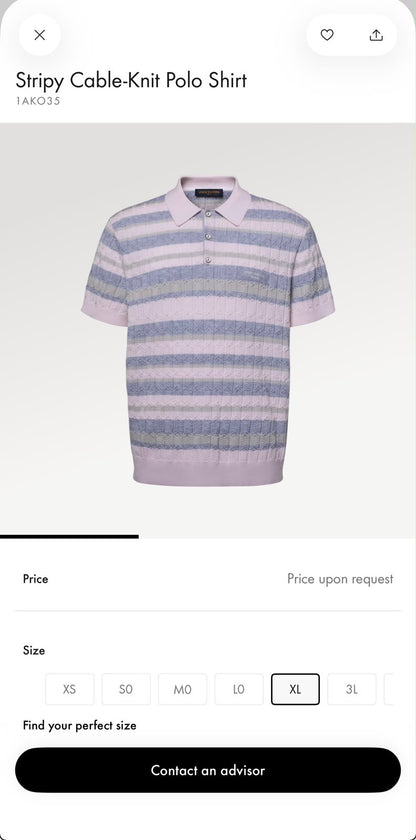 Louis Vuitton Polo Shirt - Pink