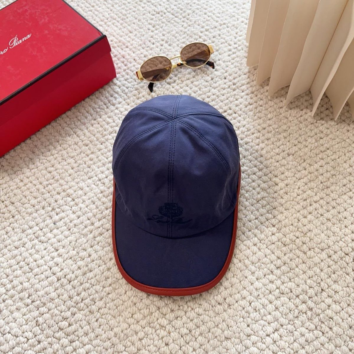 Loro Piana Cap - Navy