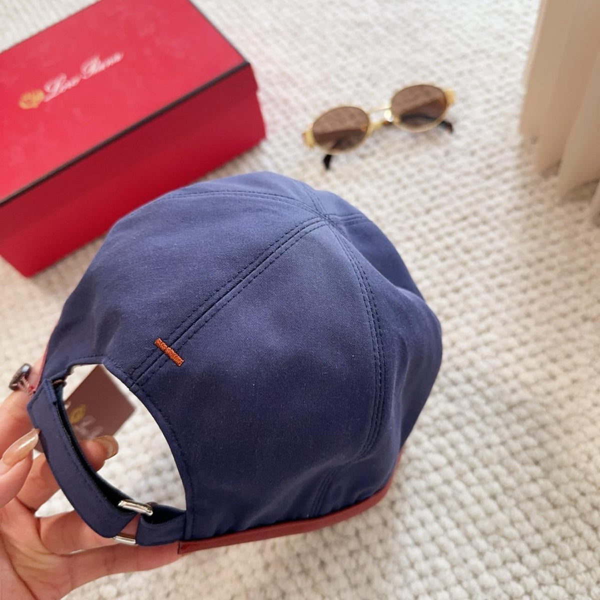 Loro Piana Cap - Navy