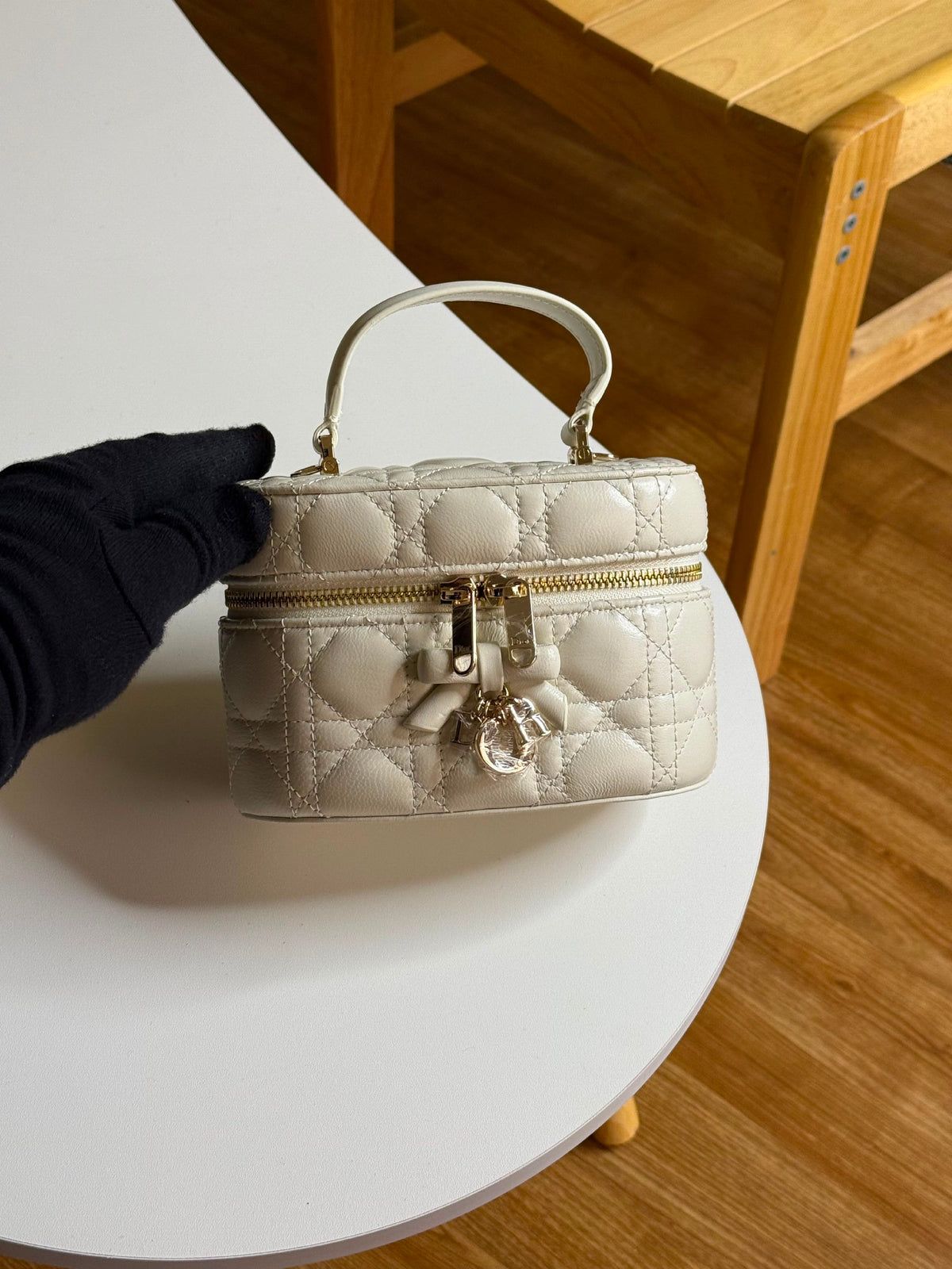 Dior Makeup Bag - White