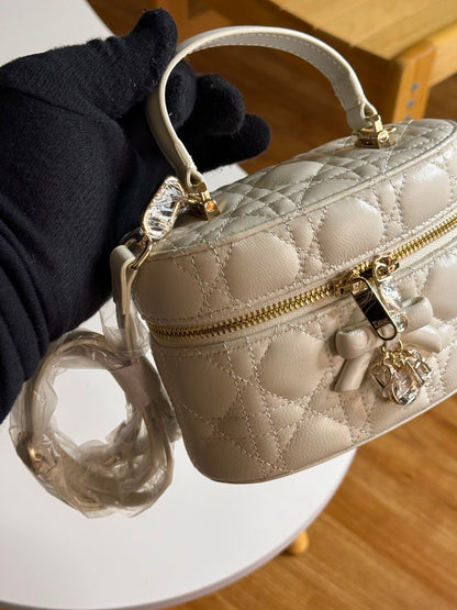 Dior Makeup Bag - White