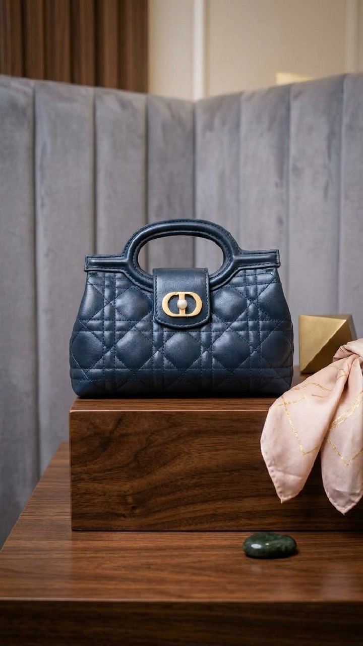 Dior Handbag - Navy