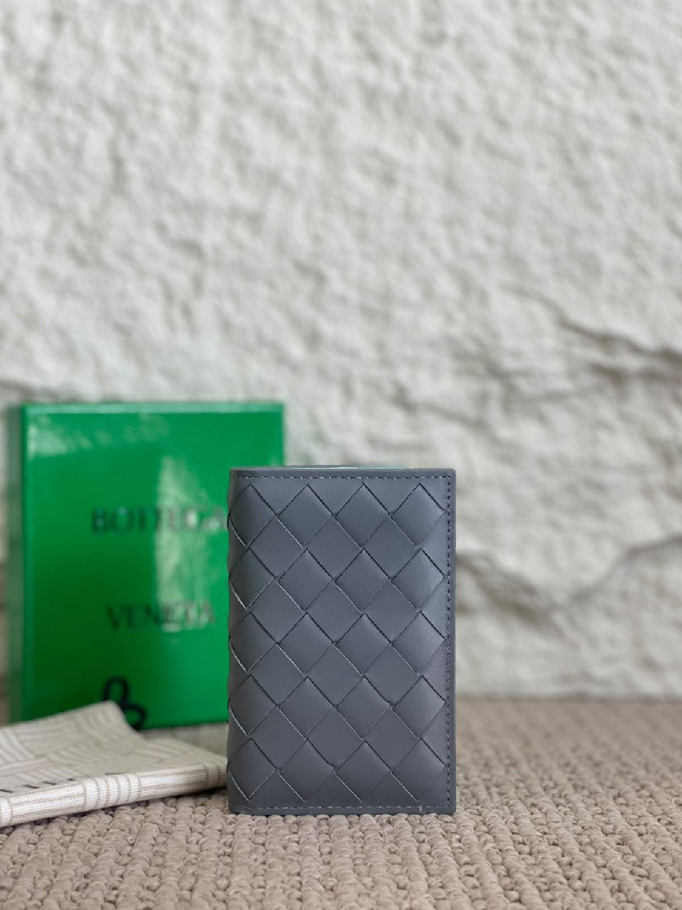 Bottega Veneta Card Holder - Grey
