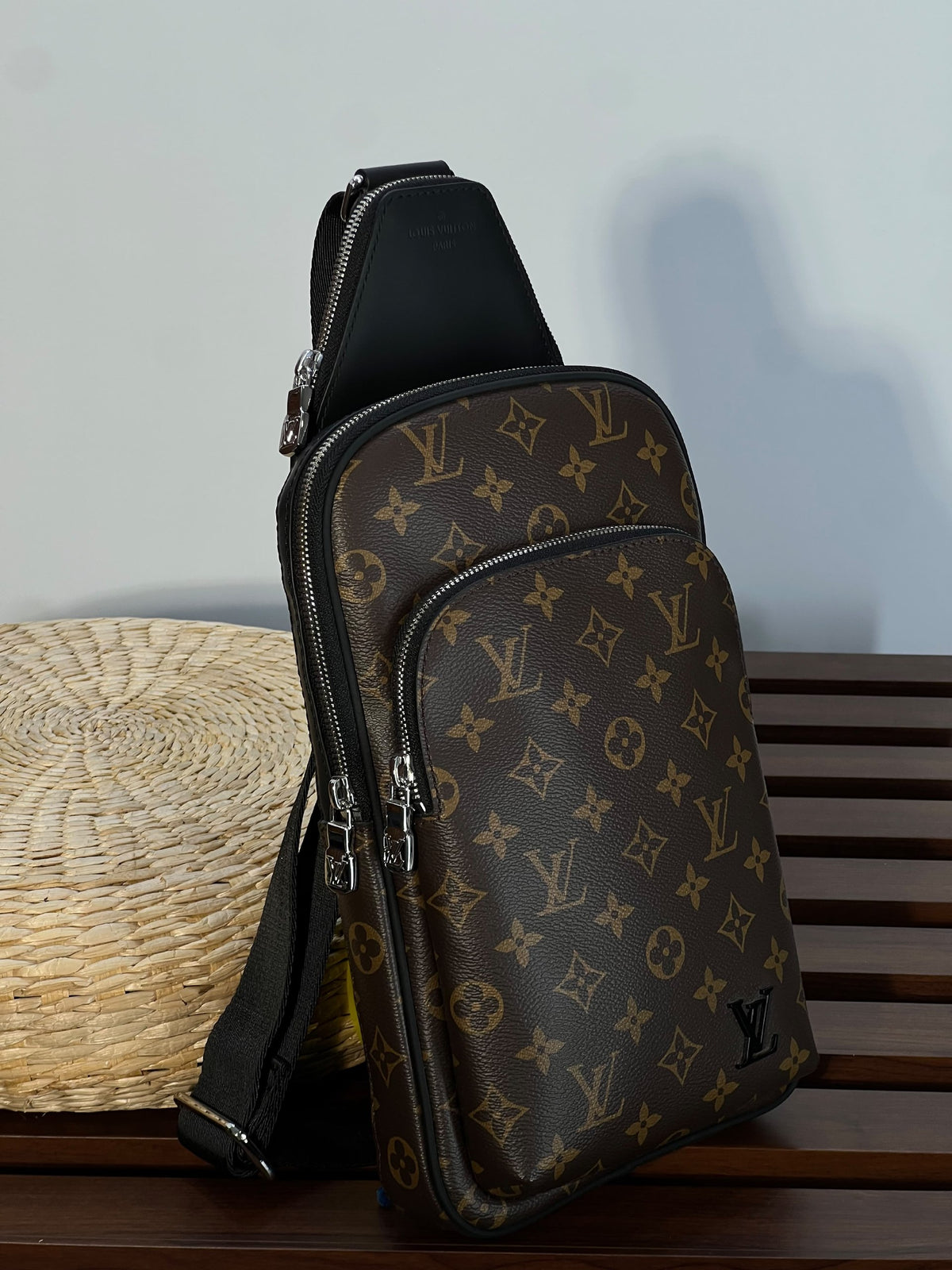 Louis Vuitton Crossbody Bag Rounded Double-Pocket - Brown Monogram