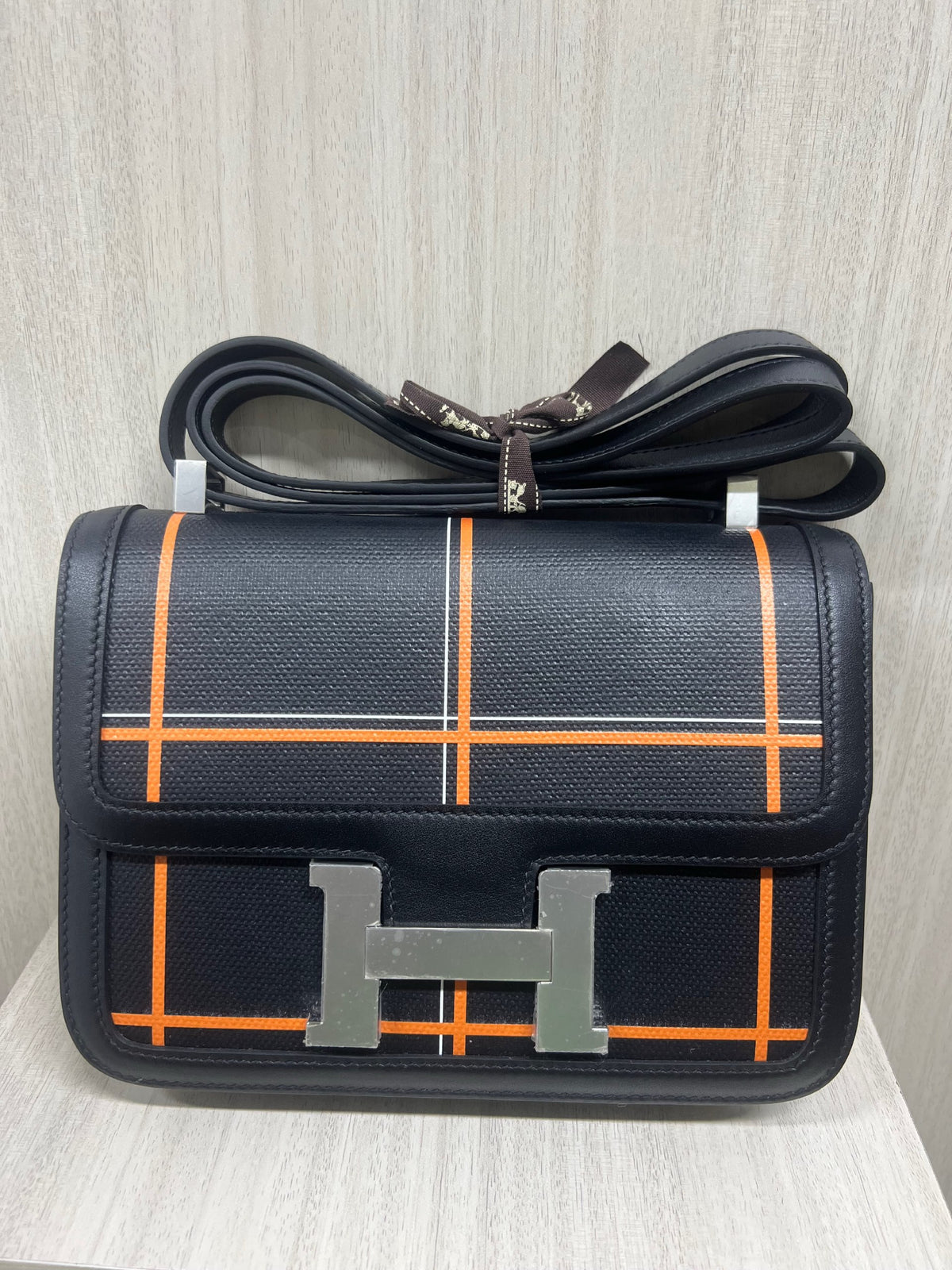Hermès Shoulder Bag Wide Flap - Black