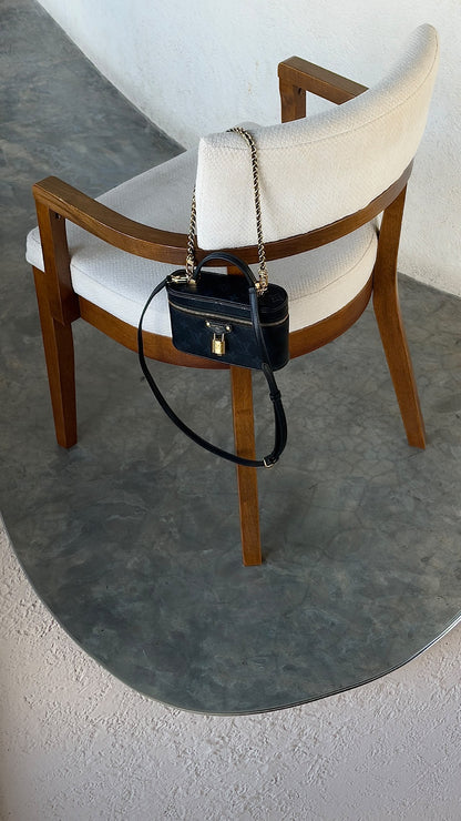 Louis Vuitton Vanity Chain Pouch - Black Monogram