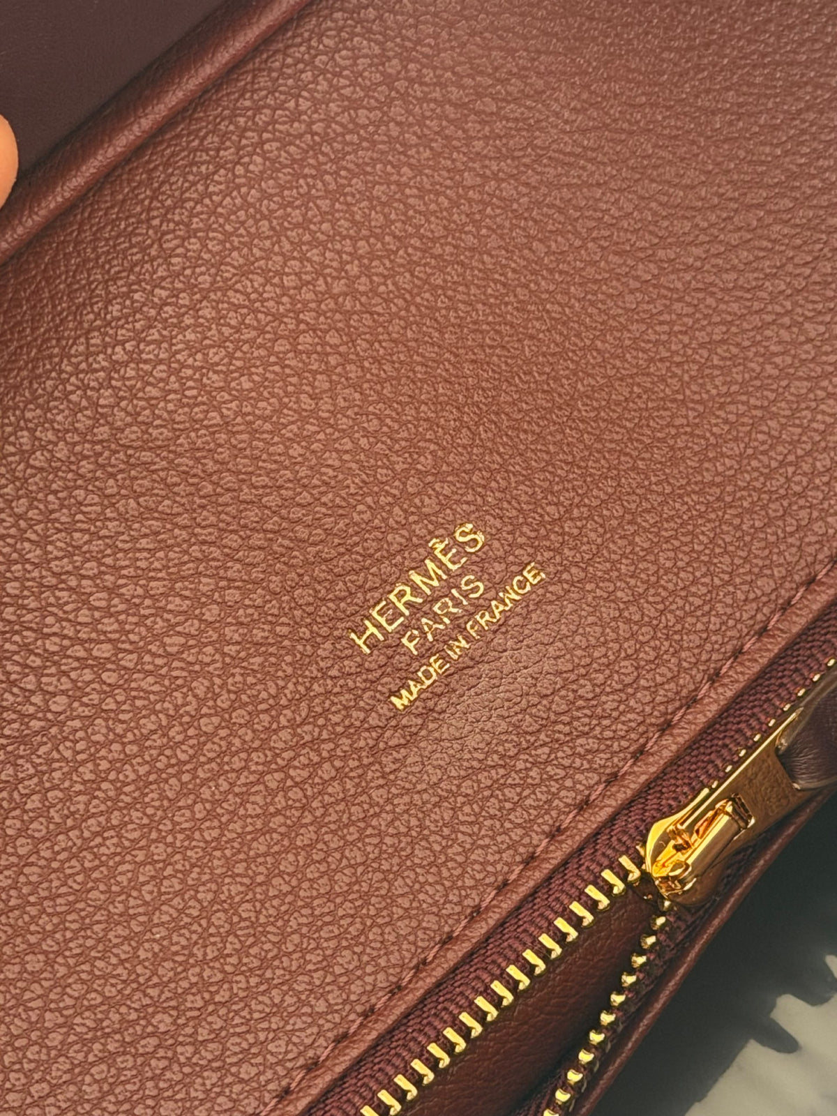 Hermès Birkin Handbag Fringe Handle - Burgundy