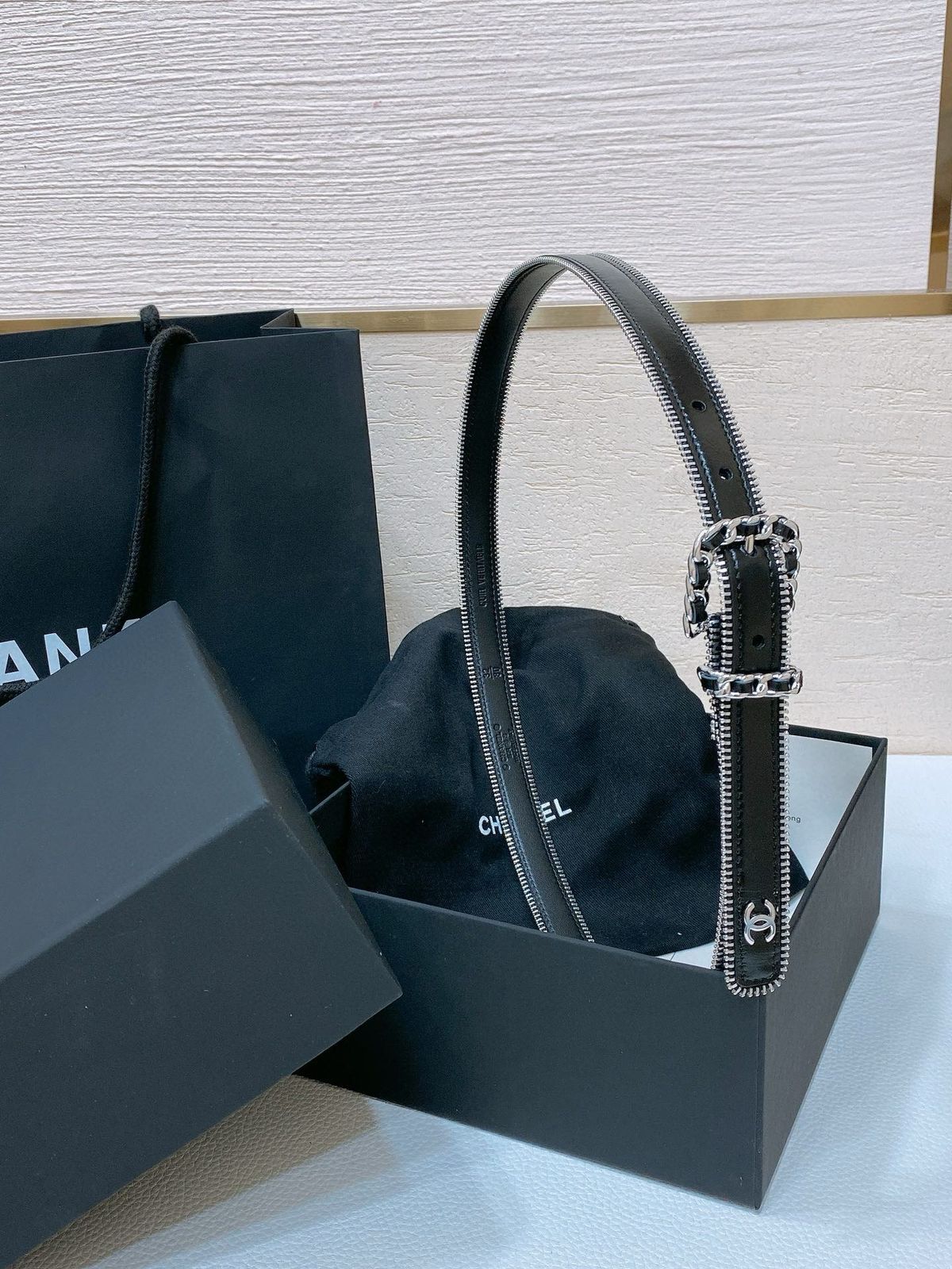 Chanel Belt - Black