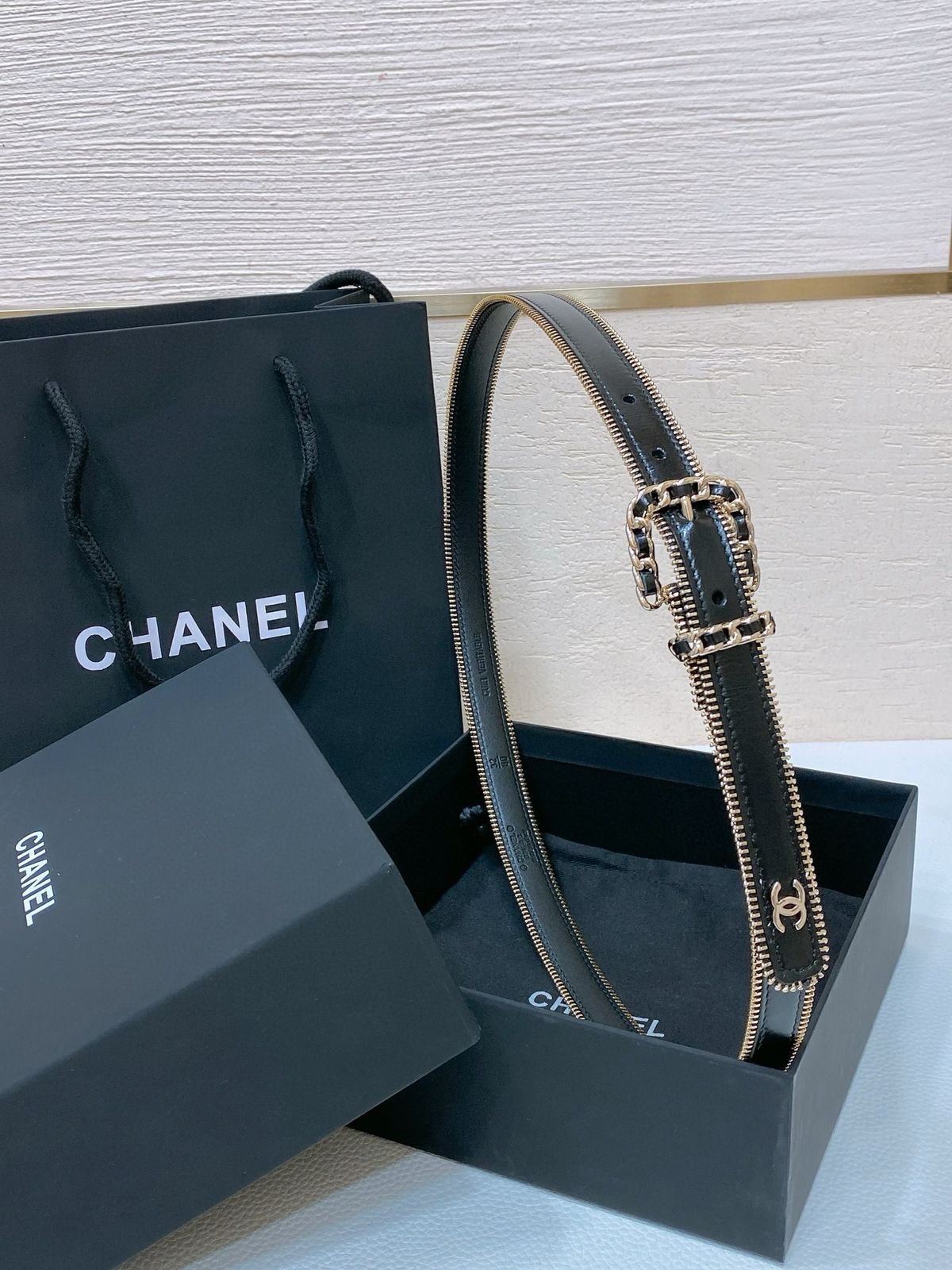 Chanel Belt - Black