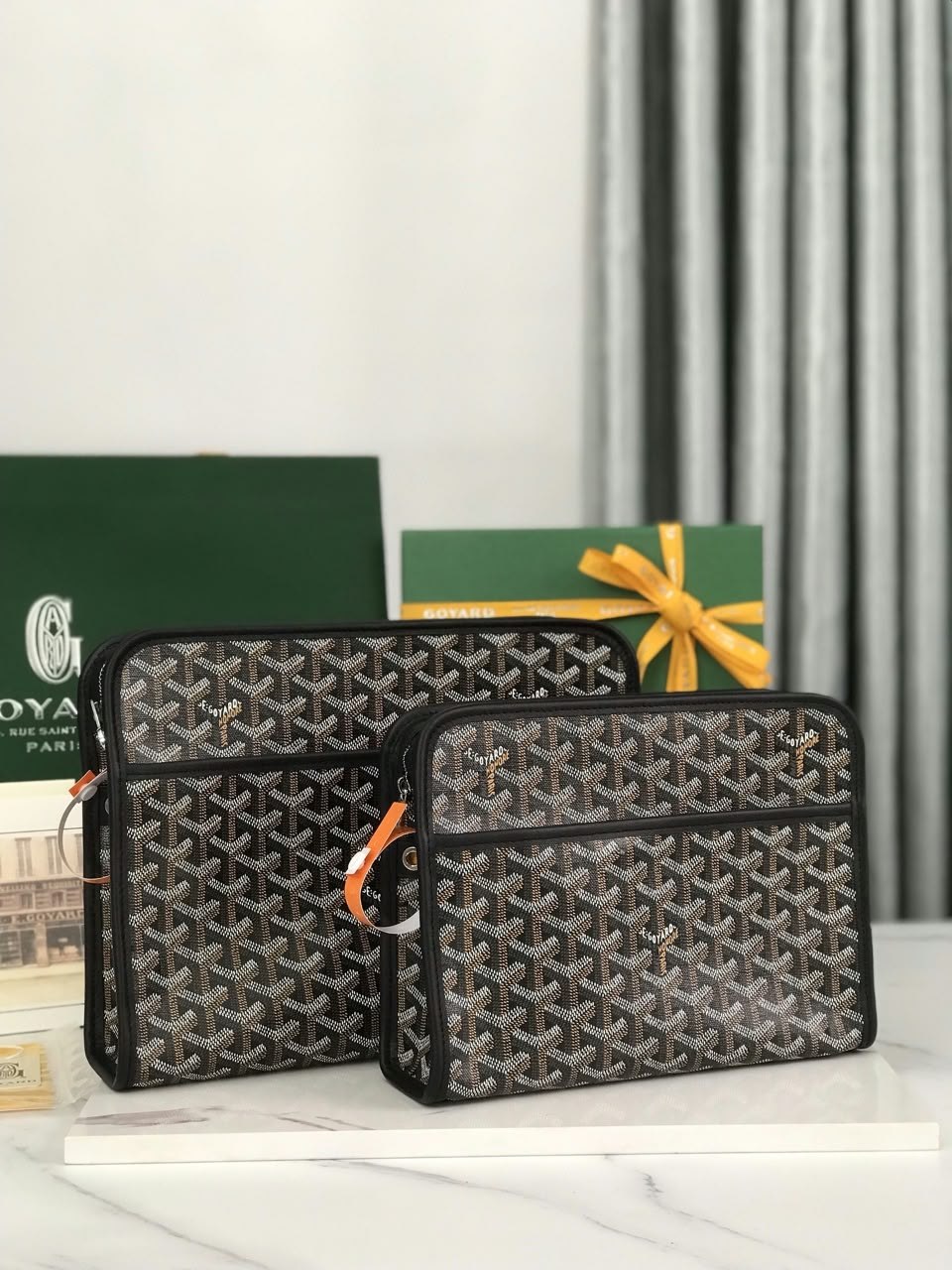 Goyard Clutch - Brown