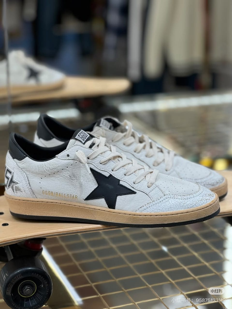 Golden Goose Sneakers - White Distressed