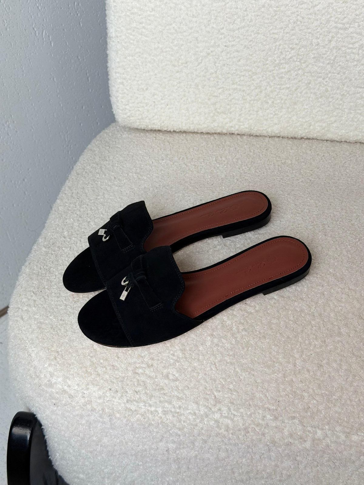 Loro Piana Mule - Black