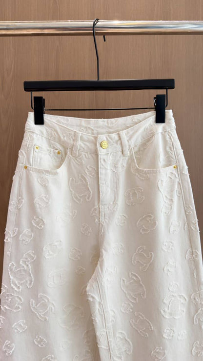 Chanel Pants - White