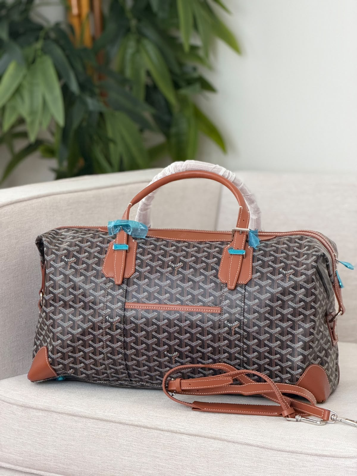 Goyard Duffel Bag - Brown