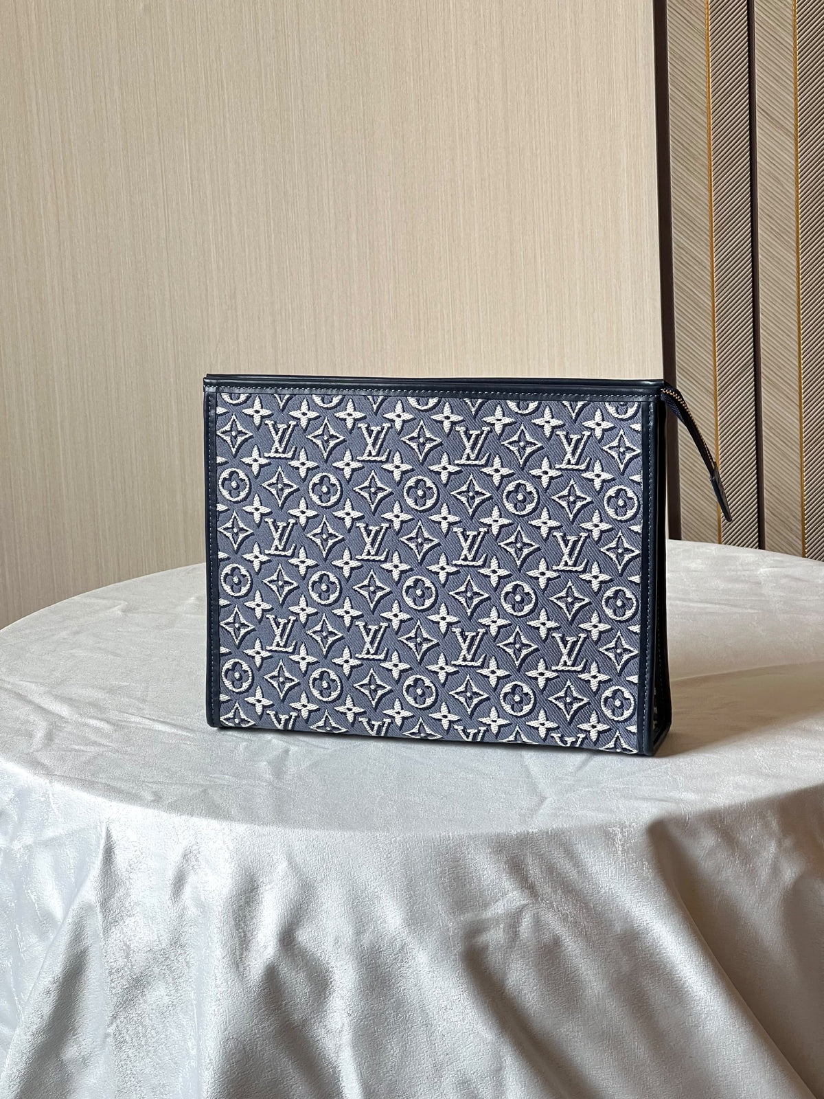 Louis Vuitton Clutch - Navy Monogram