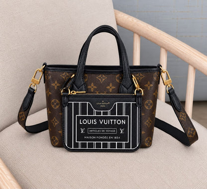 Louis Vuitton Pocket Tote Bag - Brown Monogram