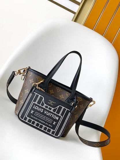 Louis Vuitton Pocket Tote Bag - Brown Monogram
