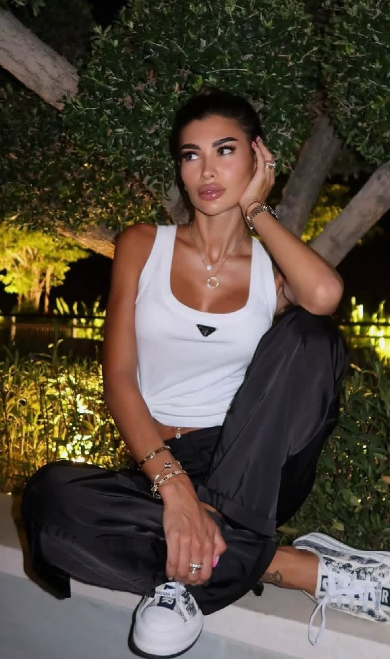 Prada Tank Top - White, Black