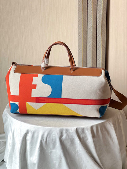 Hermès Weekender Bag - Multi