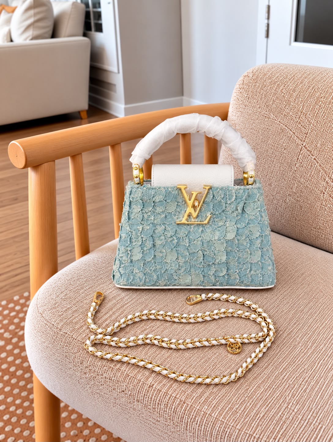 Louis Vuitton Handbag - Light Blue