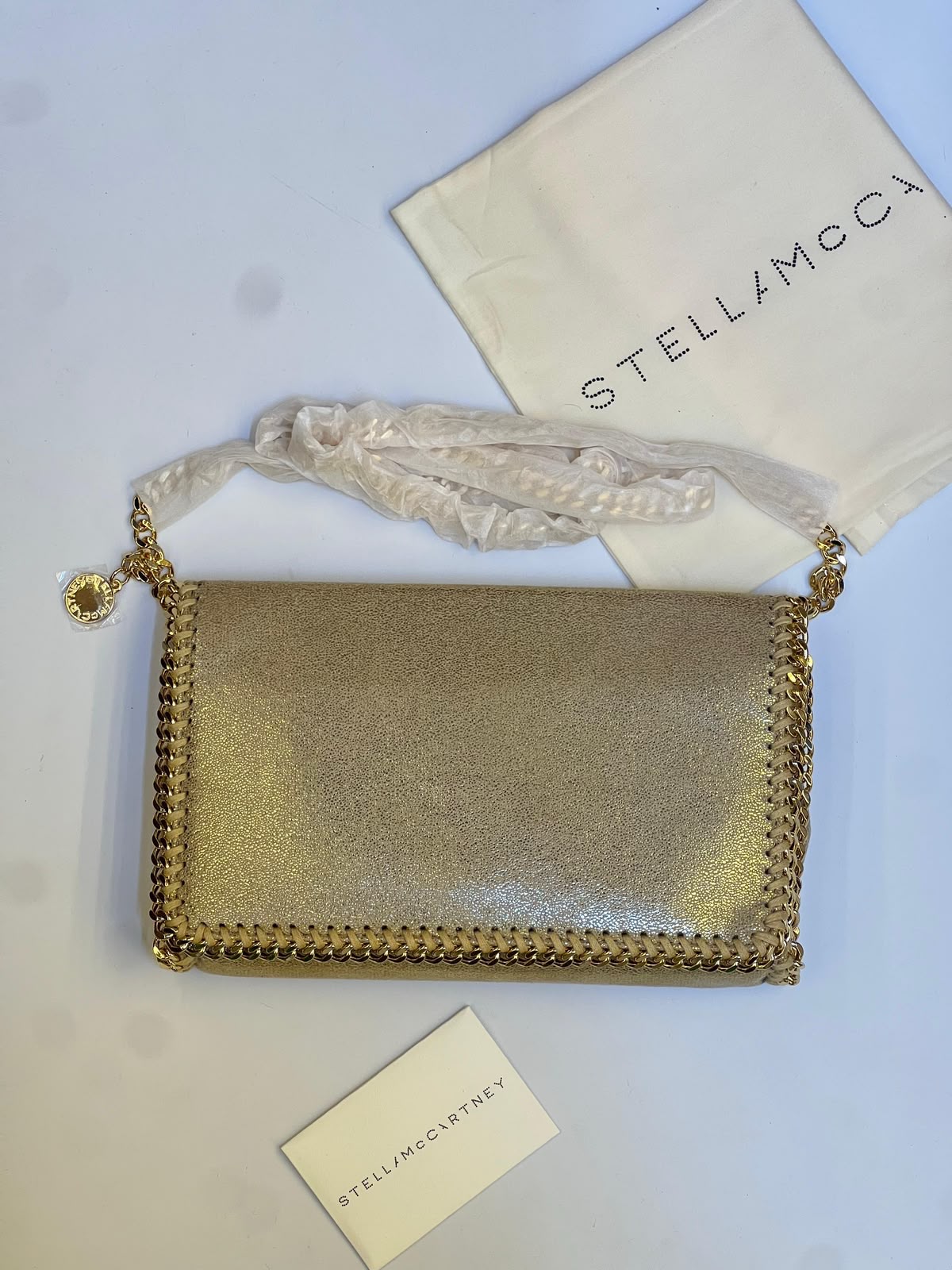 Stella McCartney Shoulder Bag - Gold