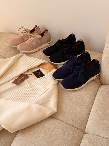 Loro Piana Sneakers - Navy, Pink, Black