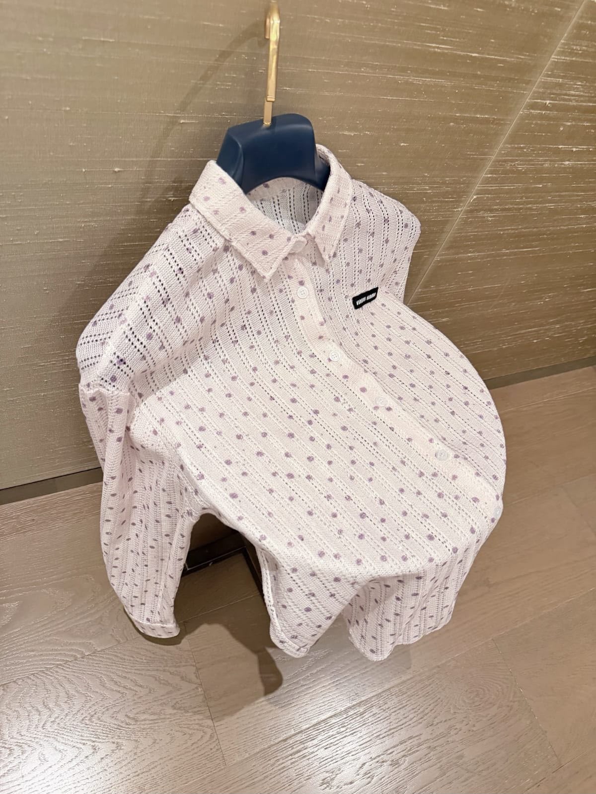Miu Miu Polo Sweater - Pink