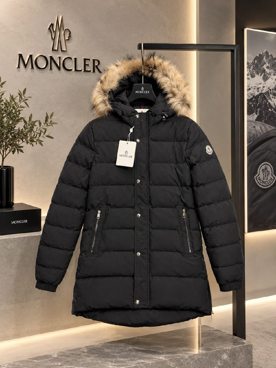Moncler Hooded Jacket - Black