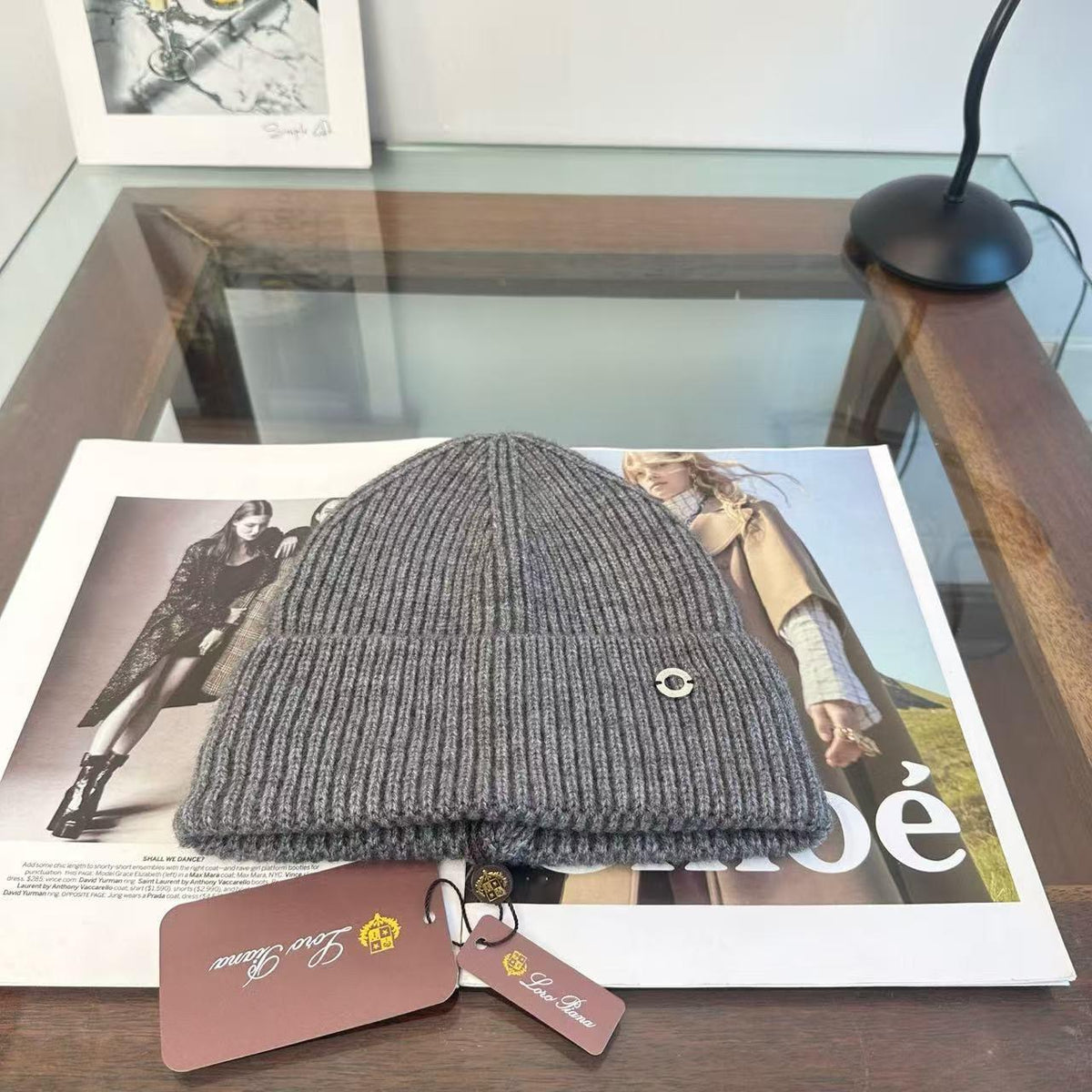 Loro Piana Beanie - Grey