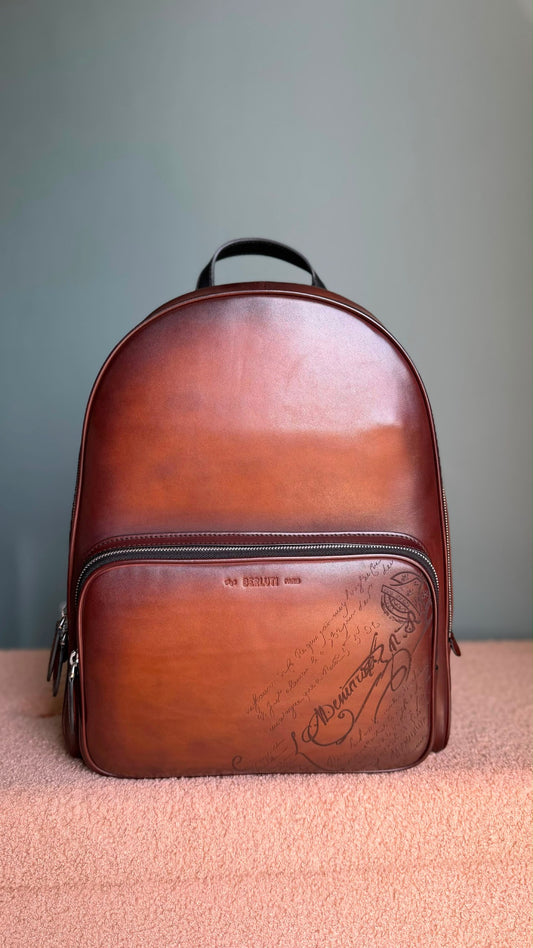 Berluti Backpack - Brown