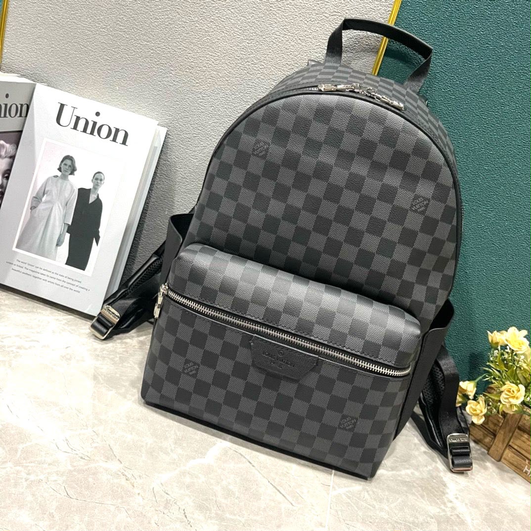 Louis Vuitton Dome Pocket Backpack - Dark Grey