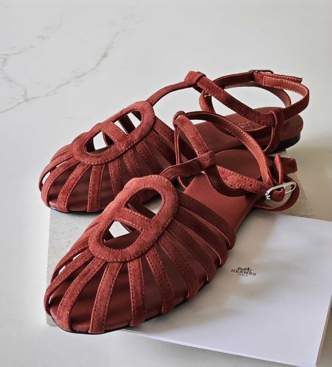 Hermes Sandals - Red