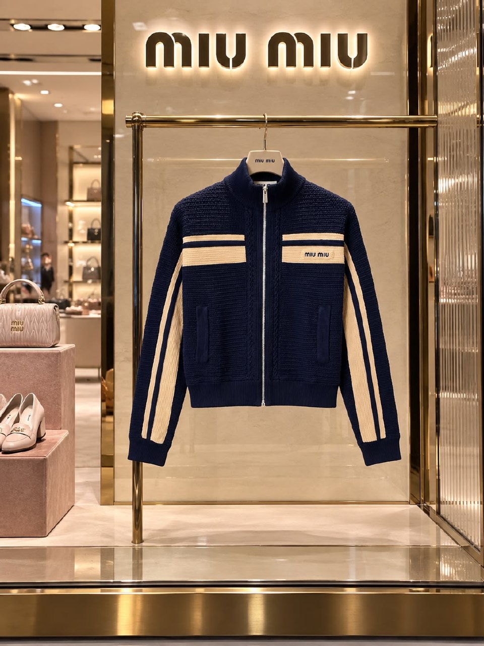 Miu Miu Jacket - Navy